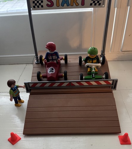 Playmobil cart racing set - racing,