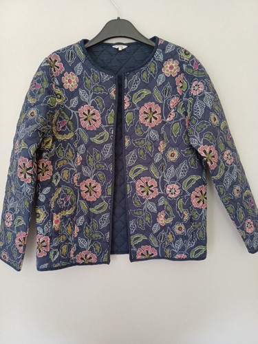 Cotton traders navy - cotton, floral