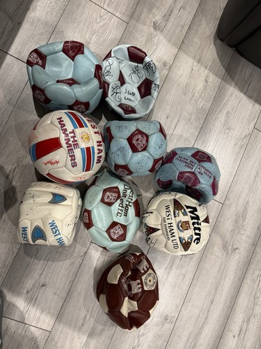 West ham signed - signed, vintage