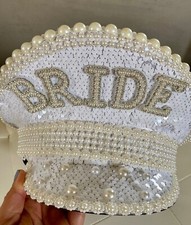 Handmade Bride Military Hat -