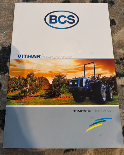 Bcs vithar tractor brochure - bcs,