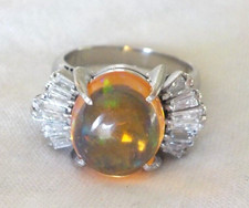Heavy Platinum Bow Jelly Fire