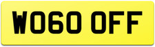 WOOF DOG VAN CAR REG NUMBER