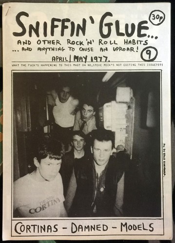 Sniffin glue april - glue, 1977