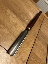 Record Woodturning 35mm Wide Heavy Duty Roughing Gouge Professional Little Used