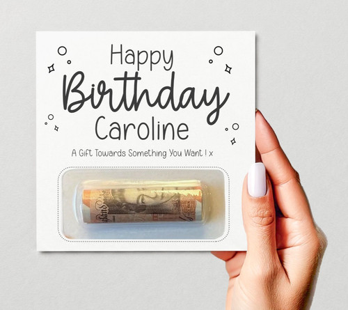 Birthday money wallet - money,