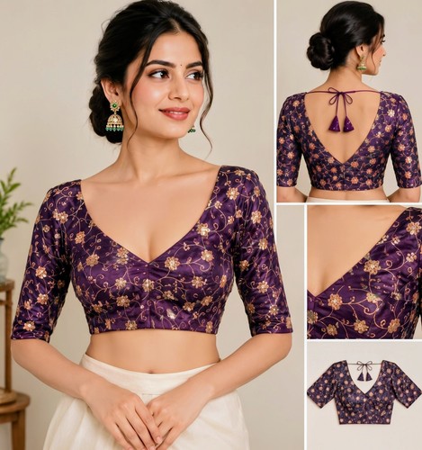 Indian sari blouse readymade - sari, blouse,