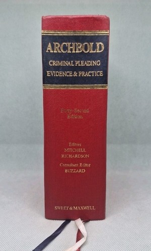 Archbold criminal pleading - archbold,