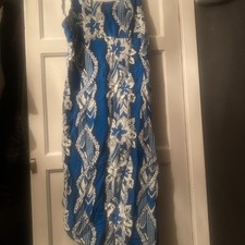 Vintage Tiki Palm Dress –