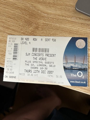 The verve concert - the,