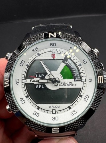 Shark dual time digital quartz - shark,