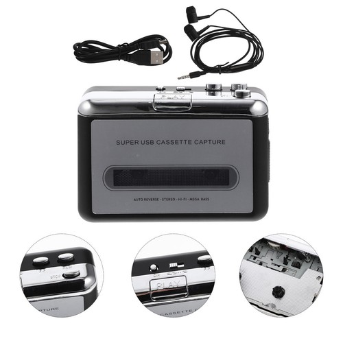 Cassette tape player portable - tape,