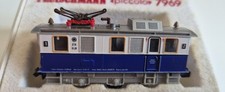 Fleischmann Piccolo N GAUGE 7969 EDELWEISSBAHN BLUE AND WHITE LOCO