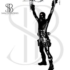 Handmade Black Full Body