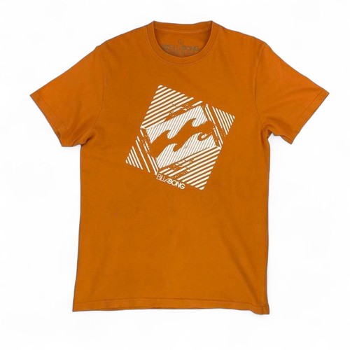 Billabong orange logo shirt - billabong,