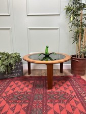 Mid Century Retro Teak And Glass Coffee Table, Danish Gplan Astro Style 