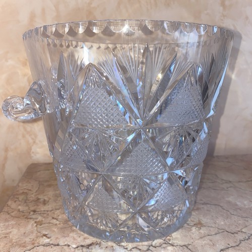 Cut crystal glass - crystal,