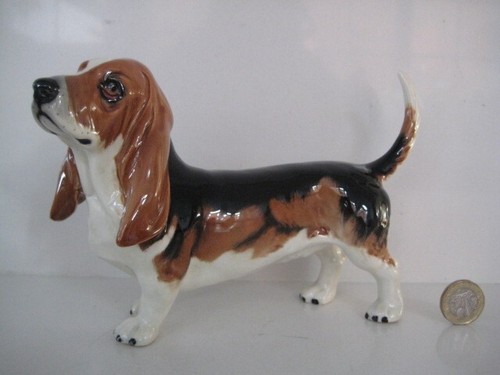 Beswick large dog bassett - large,