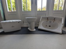 Sanitan toilet basin set - &,