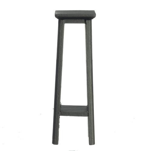 Dolls house black - black, stand