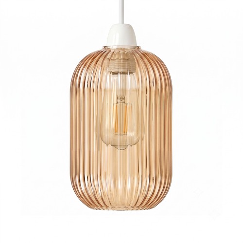 Retro amber glass - amber,