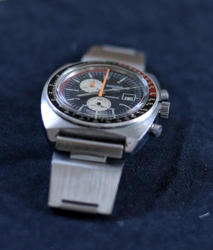 Sicura chronograph watch 70s - ,