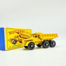 Matchbox Lesney 6c Euclid Dump Truck Boxed Regular Wheels 
