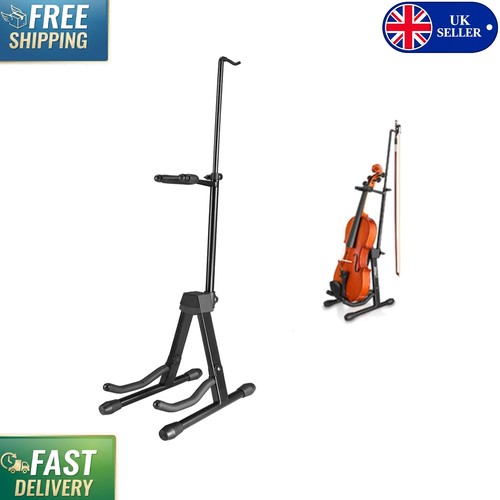 Stable violin stand with - violin,