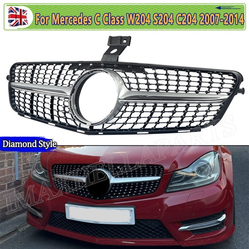 Front grill all - front, chrome