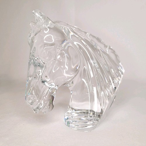 Waterford horse head sculpture - horse,
