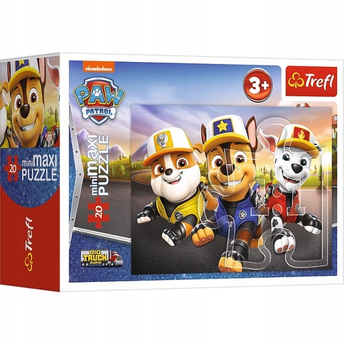 Paw patrol mini maxi jigsaw - patrol,