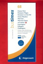 Bus Timetable - Stagecoach