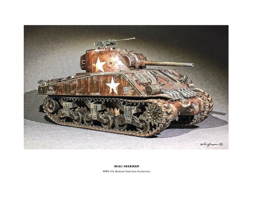 M4a3 sherman wwii - u.s.,