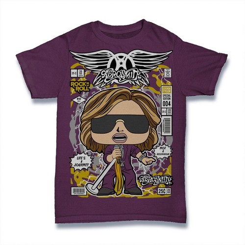 Steven tyler aerosmith tshirt - steven,