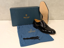 British Army John Land Black Leather Oxford Officers Dress Parade Shoes - NEW