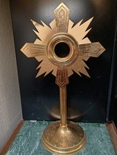 Catholic Brass Monstrance 24"