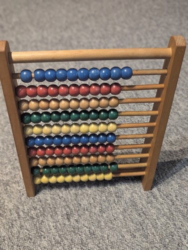 Vintage elc wooden - vintage, abacus