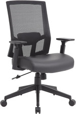 Ergonomic Black Mesh Back Task