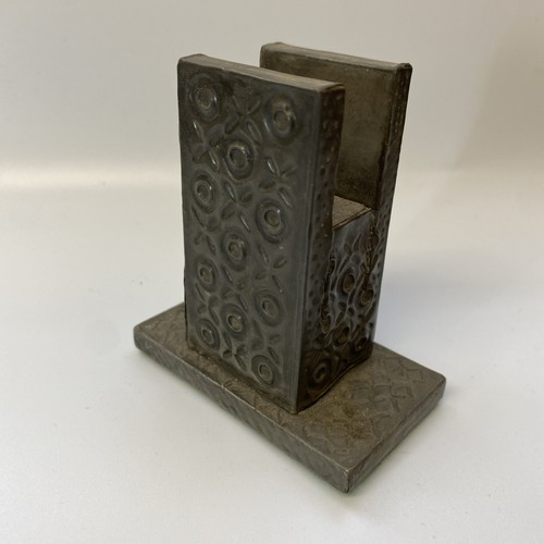 Vintage patterned matchbox - patterned,