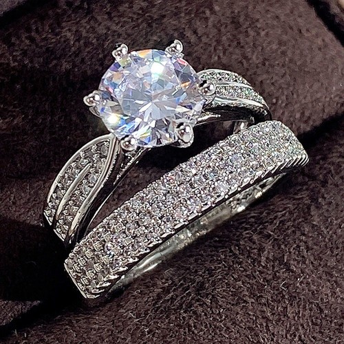 Piece set wedding ring - set,