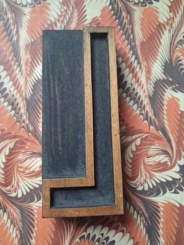Large wooden letterpress - large,