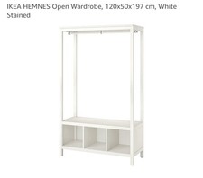 IKEA Hemnes White Stained Open