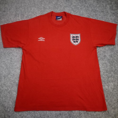 England shirt mens medium red - shirt,