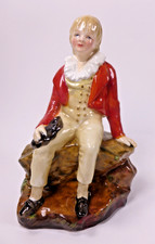 REG JOHNSON STUDIO POTTERY FIGURE OF CHILD - SIR GEORGE SINCLAIR AS A BOY
