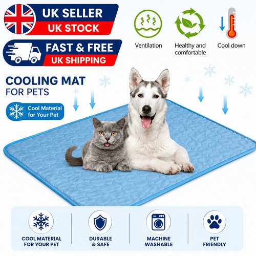Large self cooling mat bed - large,