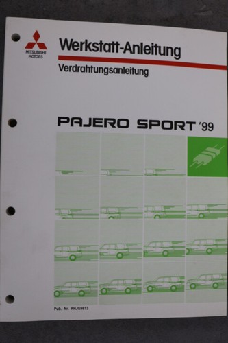 Mitsubishi pajero sport 1999 - mitsubishi,
