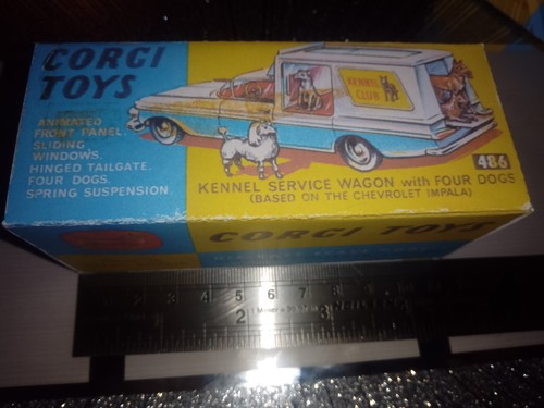 Corgi 486 impala kennel - , wagon