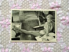 Brigitte Bardot  1990 French Photo Post Card  Collection Magie Noire