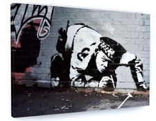 Banksy sniff snorting cop - banksy,