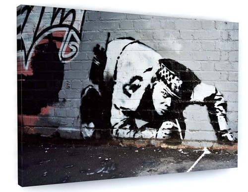Banksy sniff snorting - banksy, cop